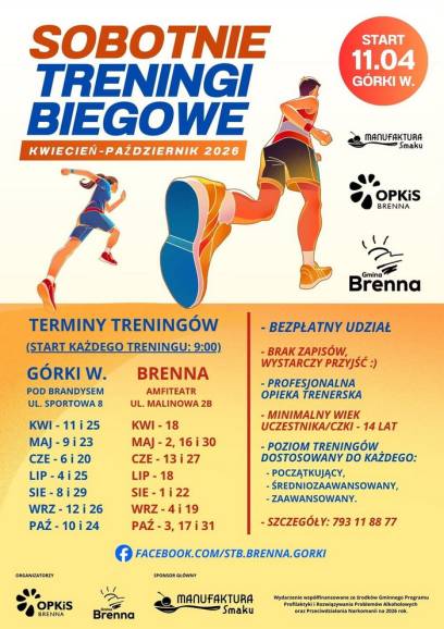 Sobotnie treningi biegowe